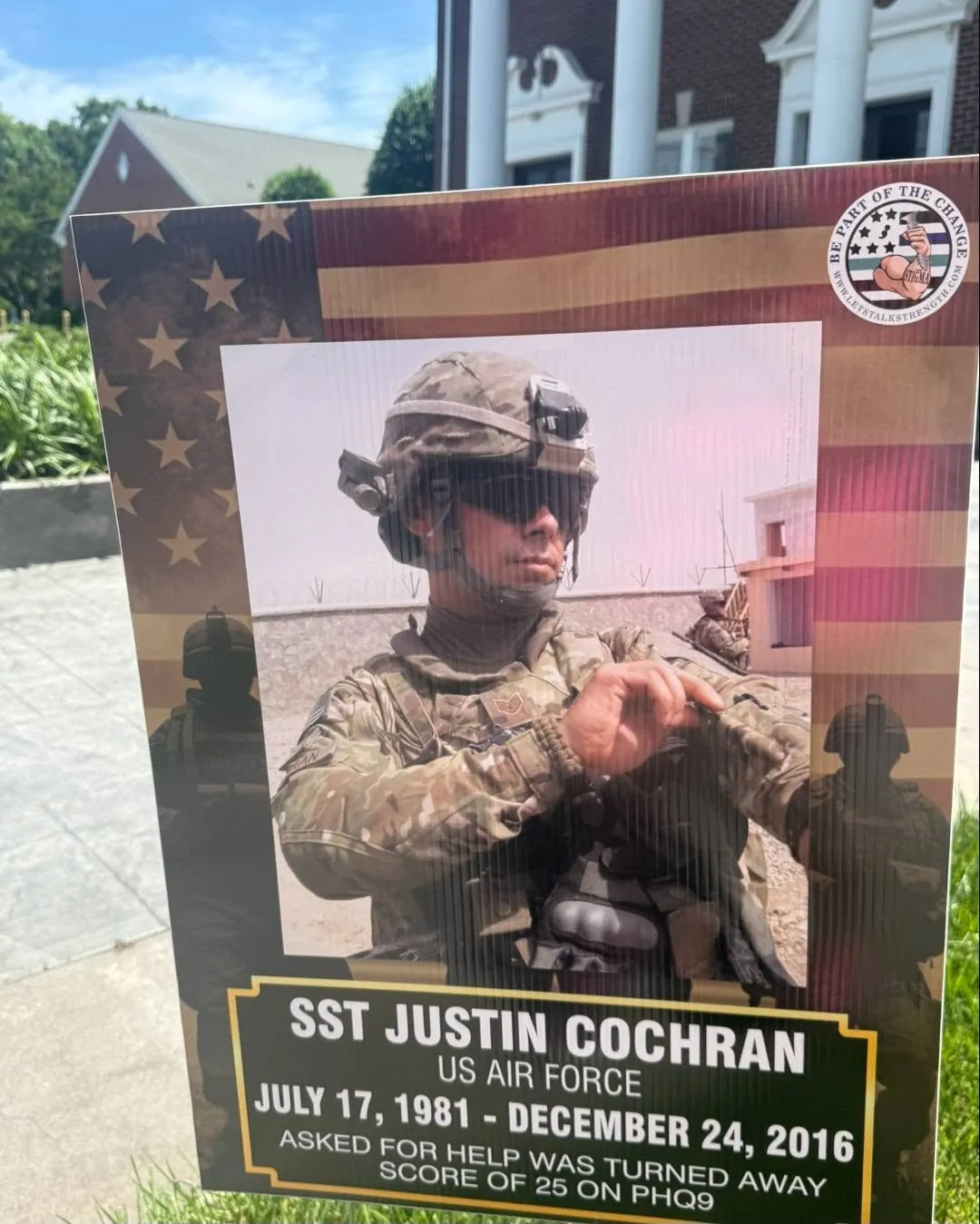 In memory of SST Justin Cochran