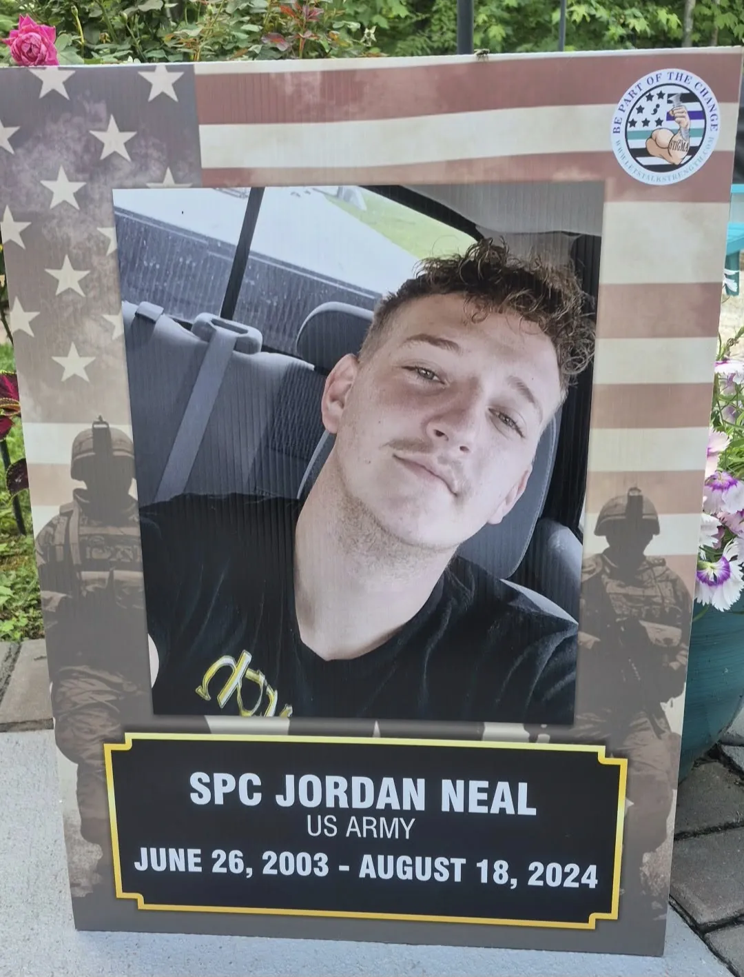 In memory of SPC Jordan Neal