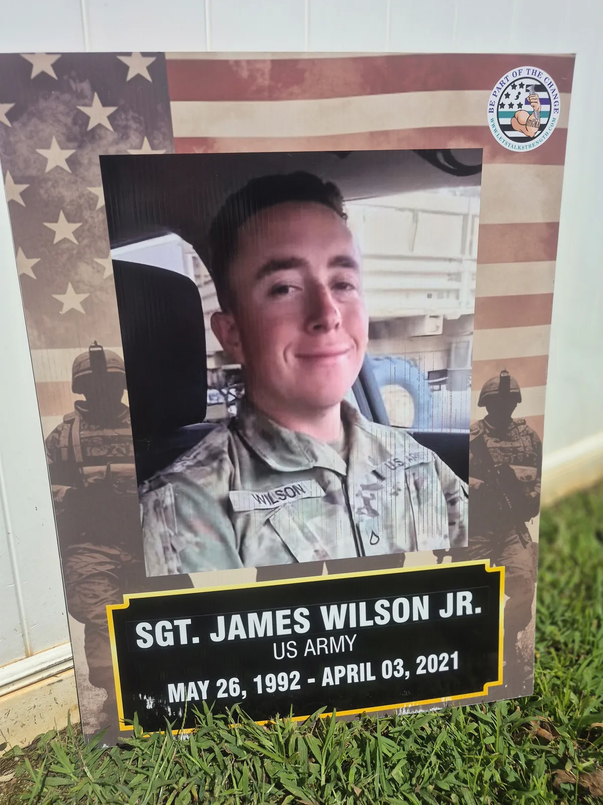 In memory of Sgt. James Wilson Jr.