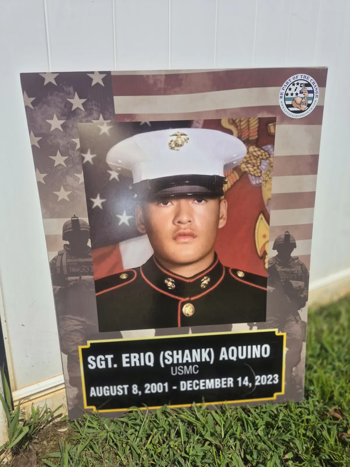 In memory of Sgt. Eriq &ldquo;Shank&rdquo; Aquino