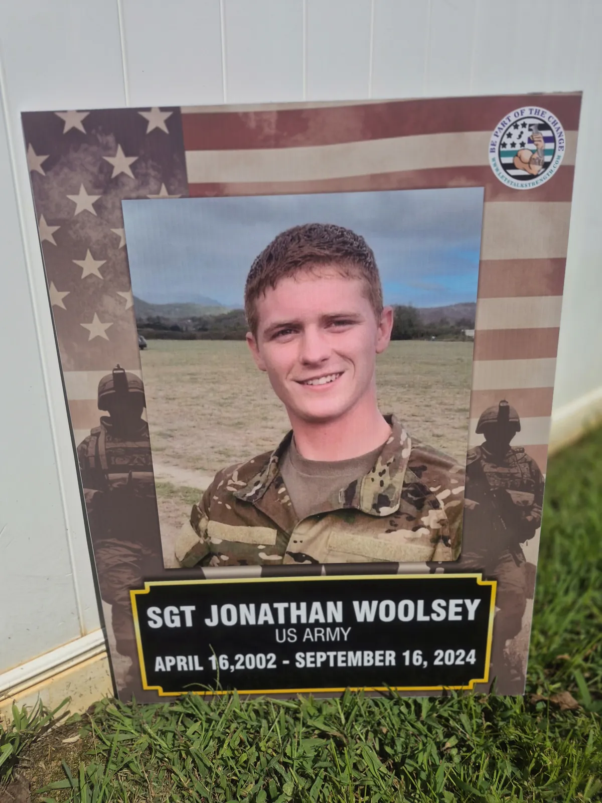 In memory of Sgt. Jonathan Woolsey